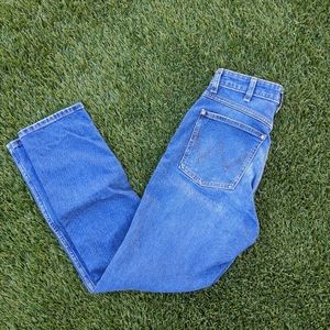 wrangler women's western zipper mom jeans!